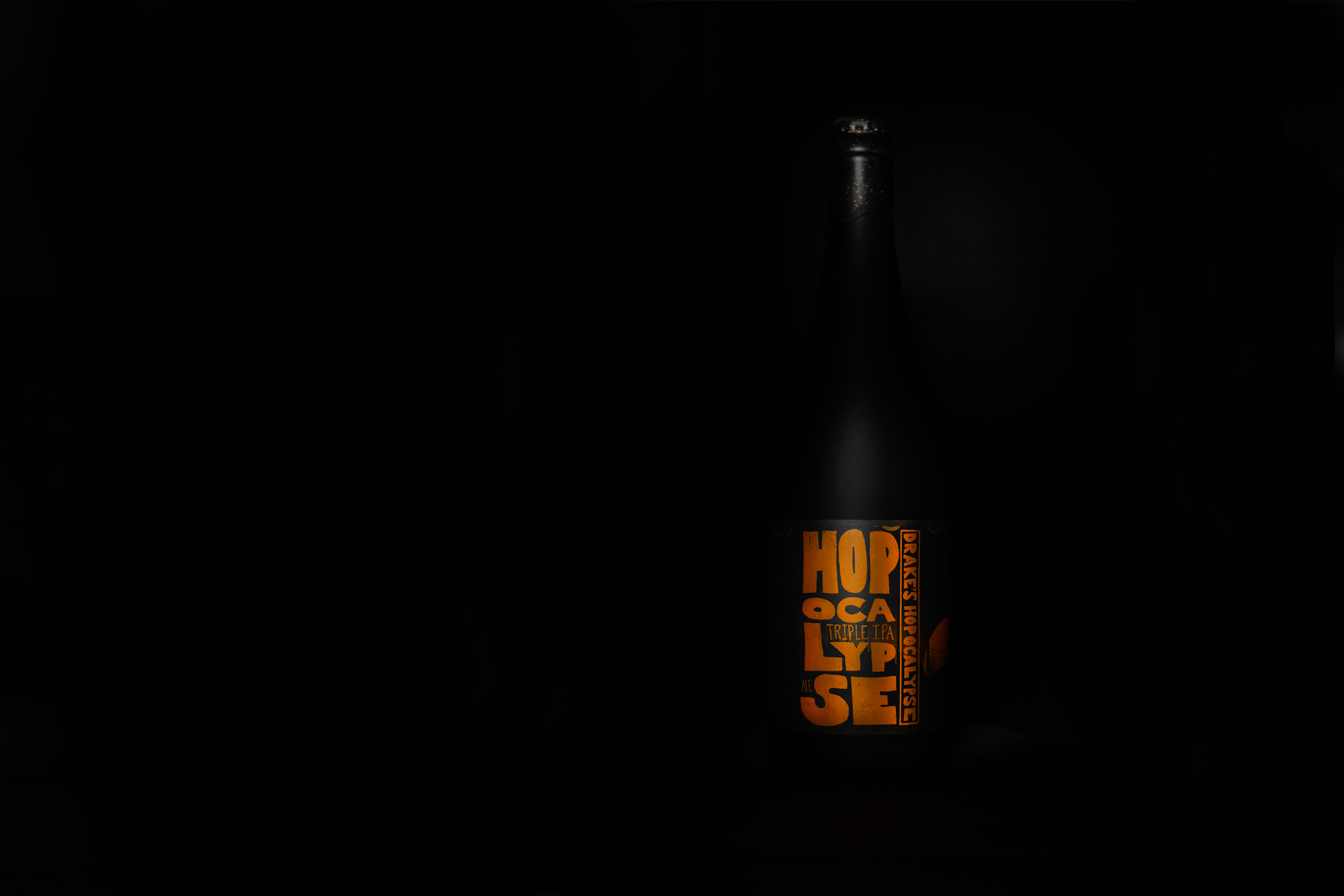 Bottle of Hopocalypse Tripel IPA by Drake's Brewing